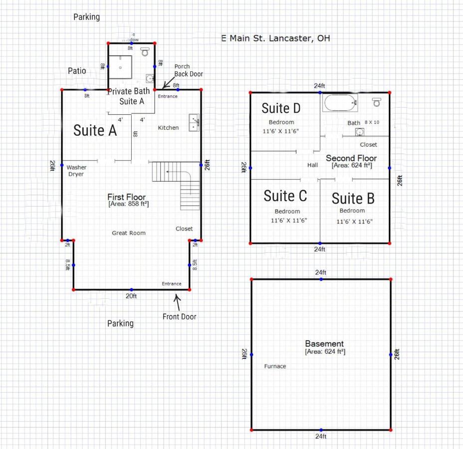 Lancaster House Villa Exterior foto